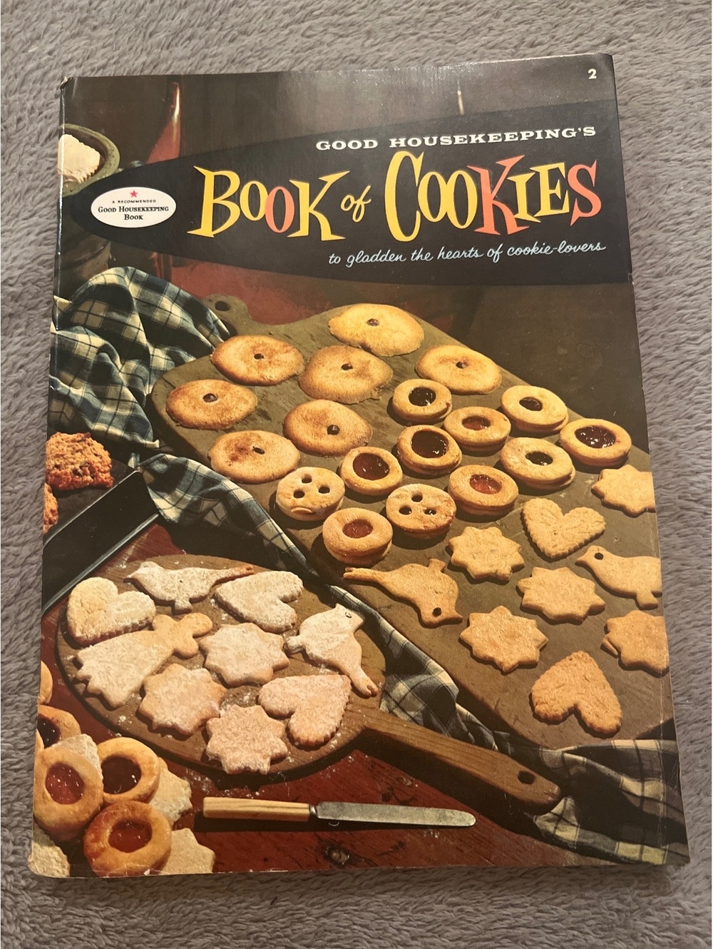 Good Housekeeping's Book of Cookies Vintage Cookbook